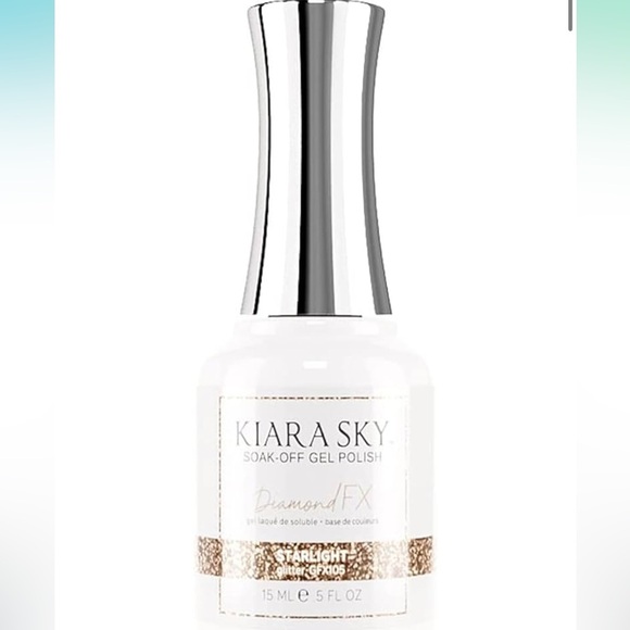 KIARA SKY Diamond FX Reflective Gel Polish 0.5 fl oz, starlight glitter - Picture 10 of 10
